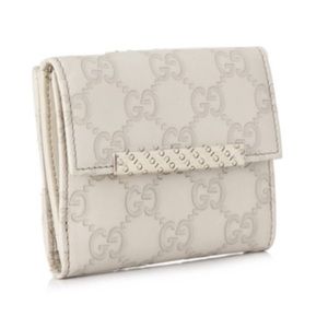 Authentic Gucci Guccissima Compact Wallet